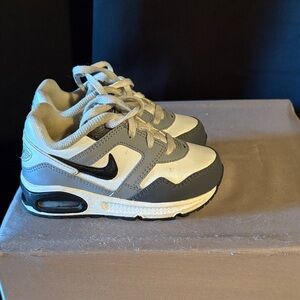 Nike Kids' Black and Cream Sneakers